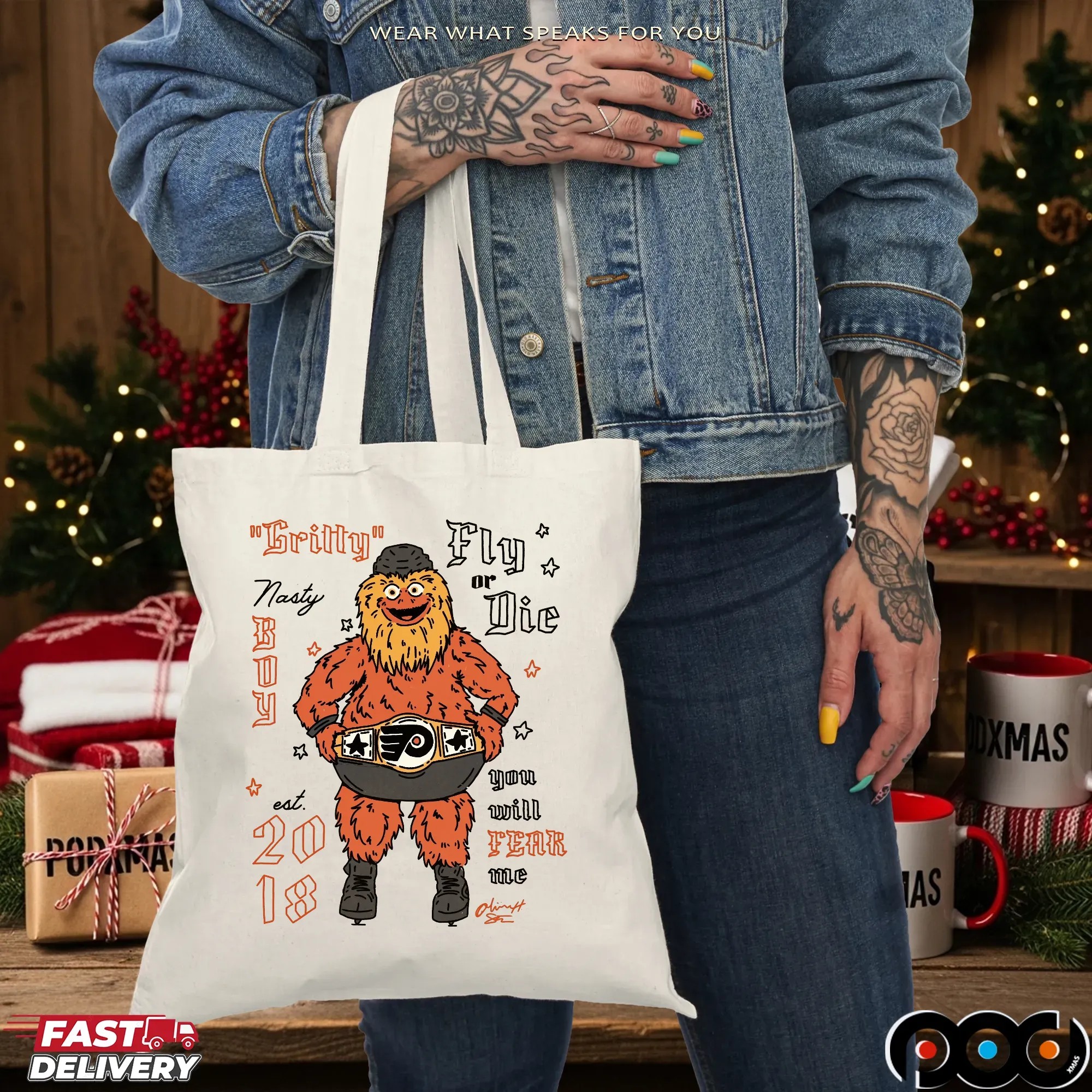 Philadelphia Flyers Gritty Fly Or Die You Will Fear Me Est 2018 T Shirt Philadelphia Flyers Gritty Fly Or Die You Will Fear Me Est 2018 T Shirt