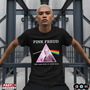 Pink Freud Dark Side Of Your Mom Pink Floyd Parody T Shirt