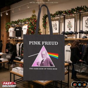 Pink Freud Dark Side Of Your Mom Pink Floyd Parody T Shirt