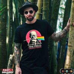 Pink Freud Dark Side of Your Mom Psychology Graphic T Shirt
