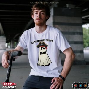 Pirates Ghost My Favorite Spirit Rum T Shirt