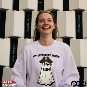 Pirates Ghost My Favorite Spirit Rum T Shirt