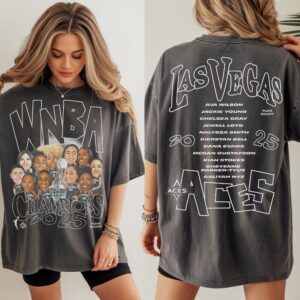 Playa Society 2025 WNBA Champs Roster Shirt
