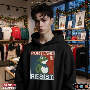 Portland Resist 8647 Frog T Shirt