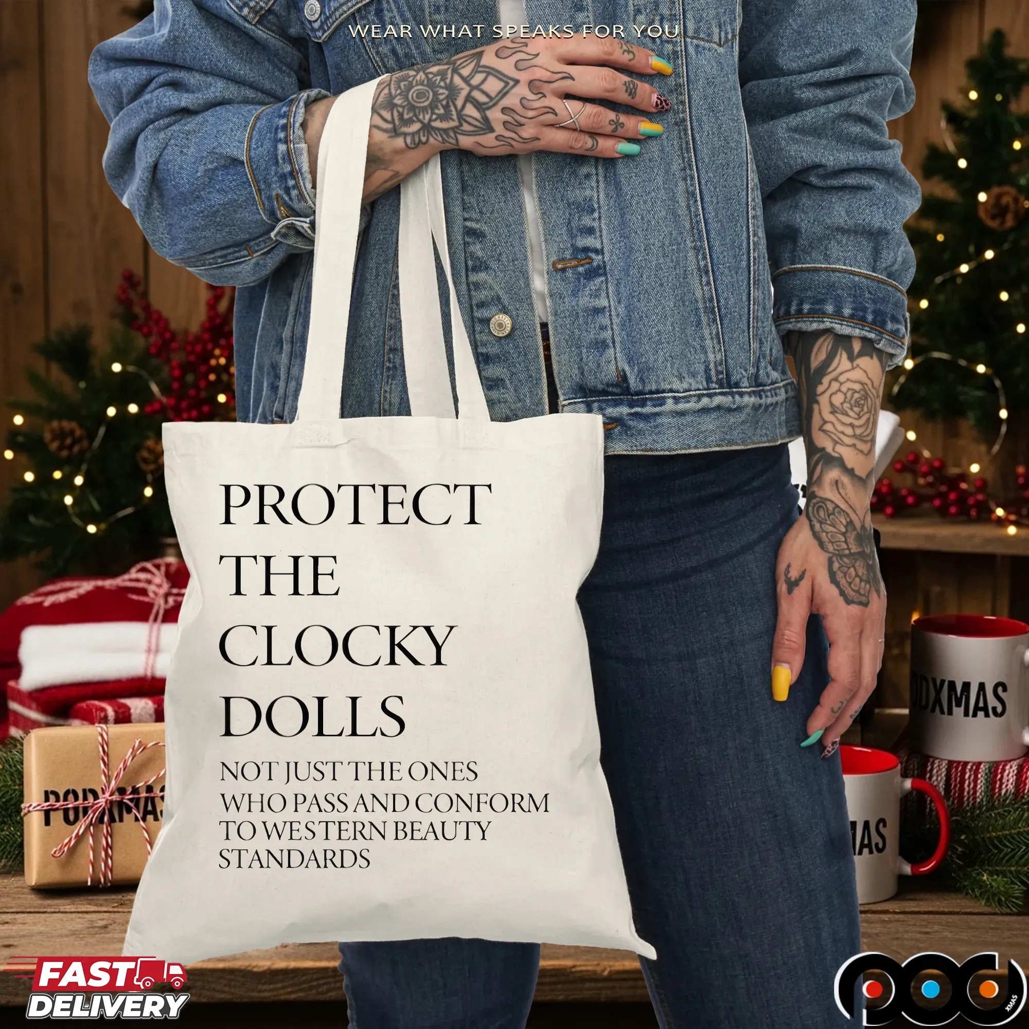 Protect The Clocky Dolls Not Just The Ones Who Pass And Conform To Western Beauty Standards Statement T Shirt