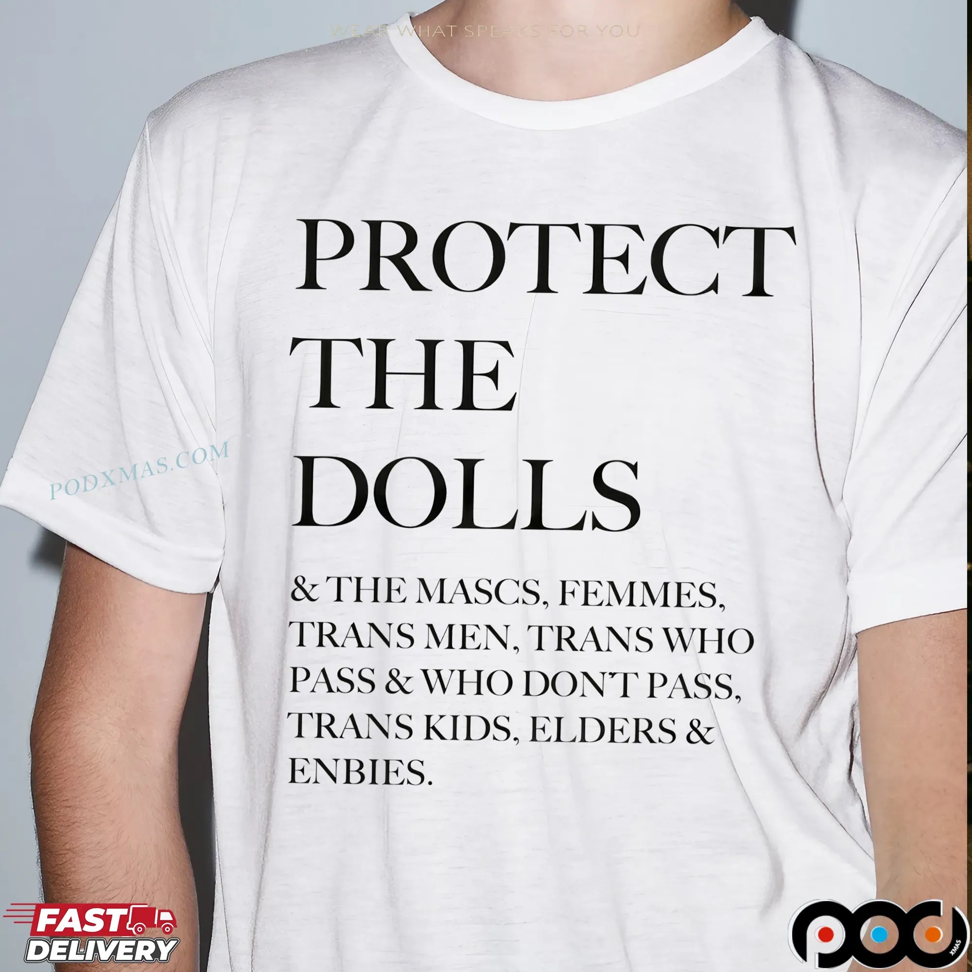 Protect The Dolls And The Mascs Femmes Trans Men Trans Who Pass And Who Don't Pass T Shirt