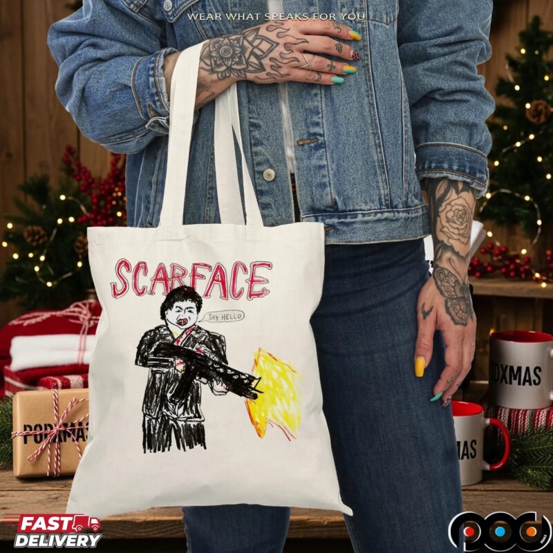 Scarface Tony Montana Say Hello To My Little Friend T Shirt Scarface Tony Montana Say Hello To My Little Friend T Shirt