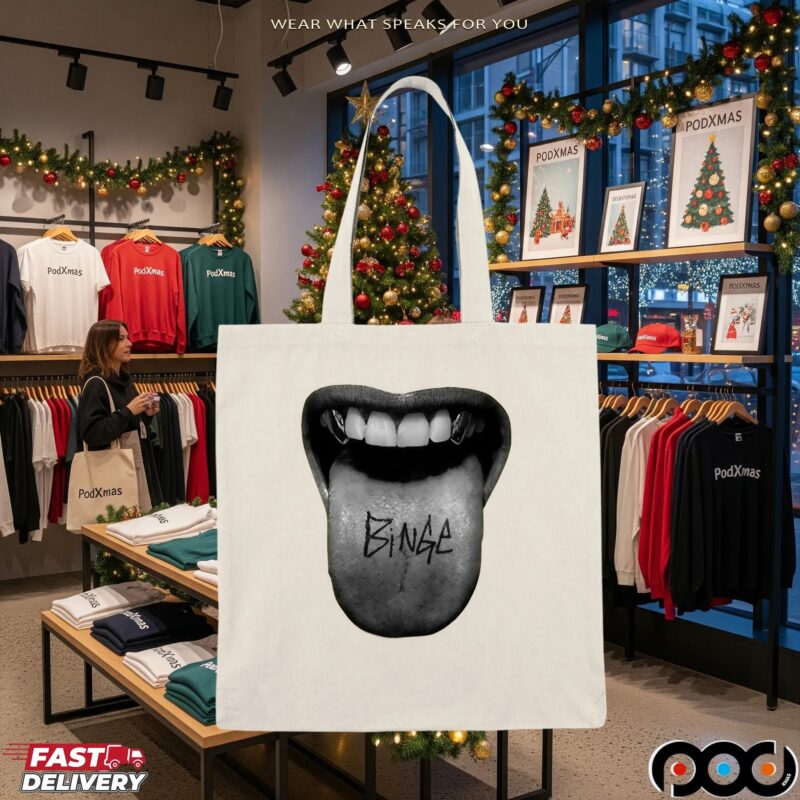 MGK Wearing Binge Tongue T Shirt