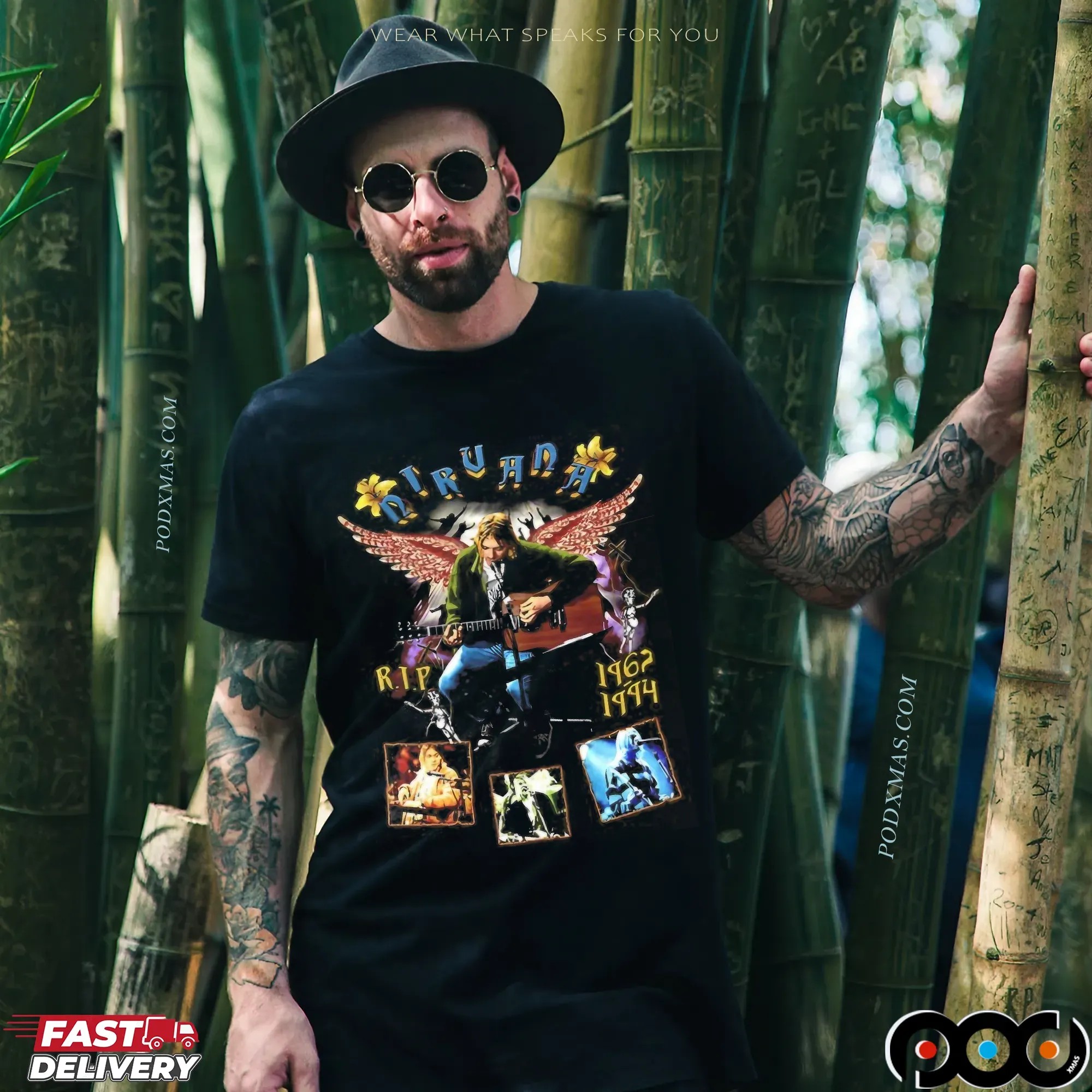 RIP Kurt Cobain Nirvana 1962 1994 Something In The Way T Shirt
