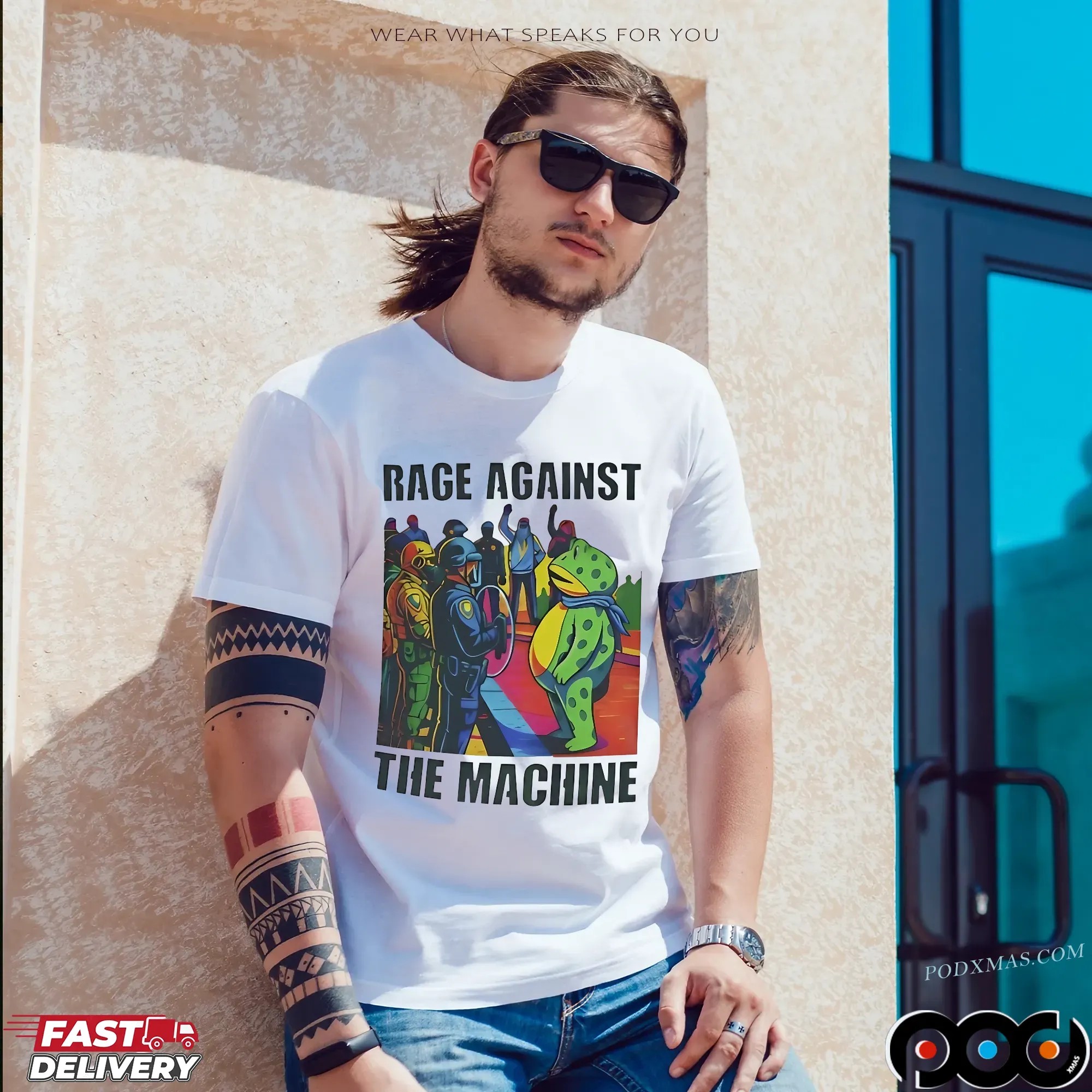 Rage Against The Machine Portland T Shirt