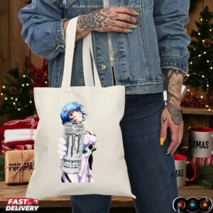 Rei Ayanami Monster Energy Neon Genesis Evangelion Anime T Shirt