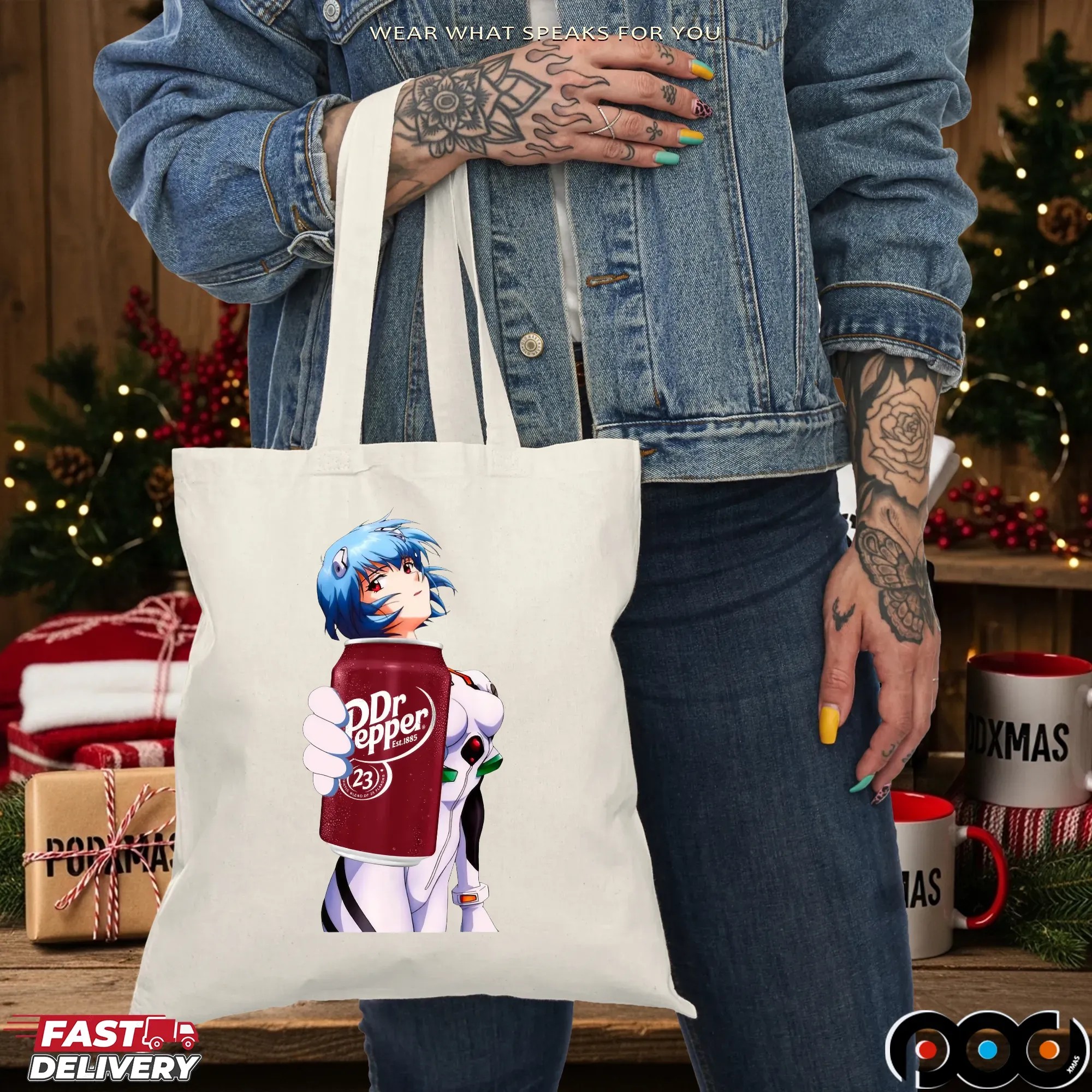 Rei Ayanami Neon Genesis Evangelion Anime Dr Pepper Parody T Shirt
