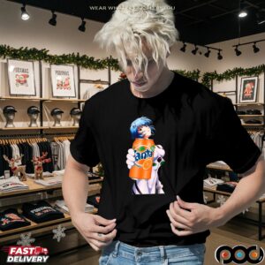 Rei Ayanami Orange Fanta Soft Drink Evangelion Anime T Shirt