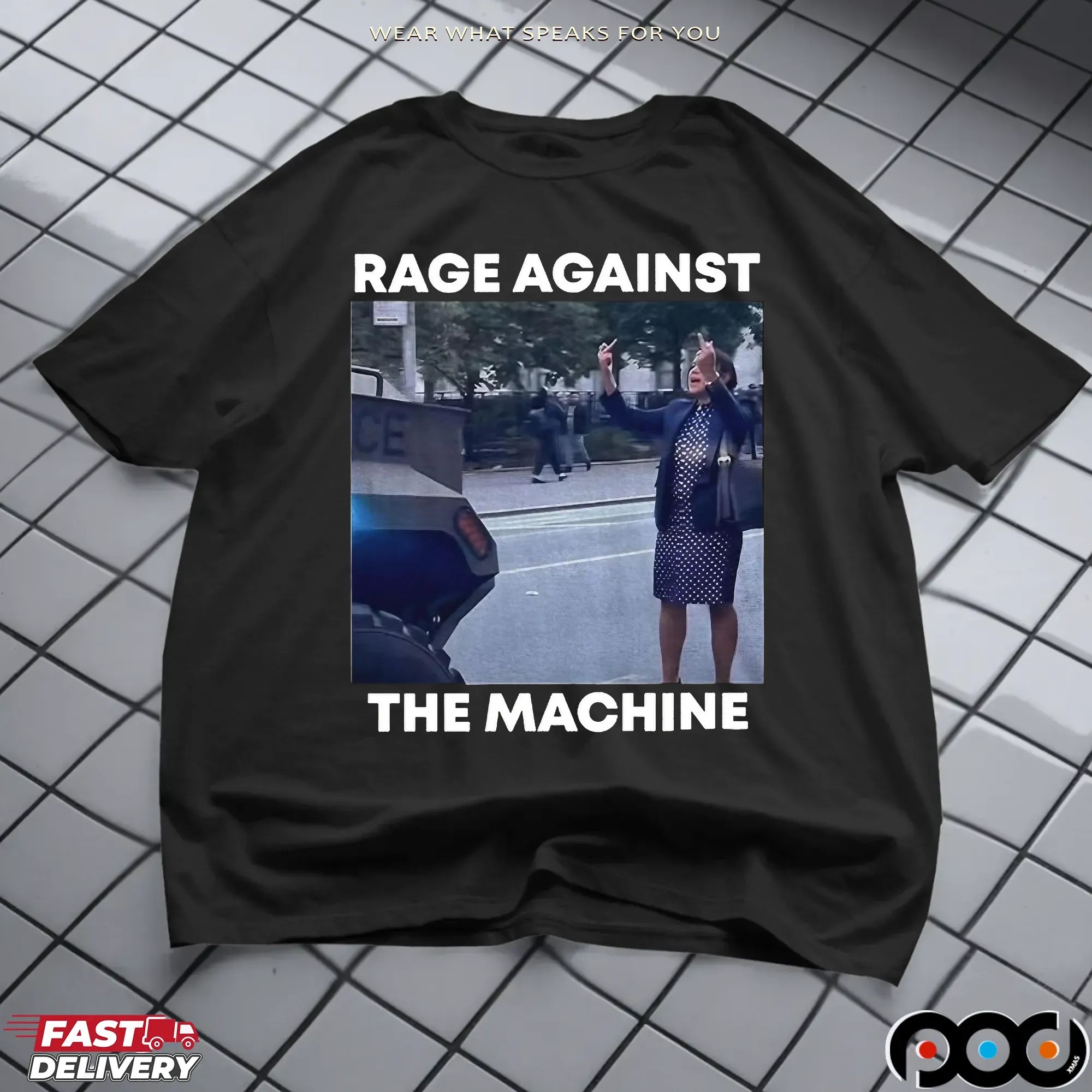 Resist Woman Rage Against The Machine T Shirt