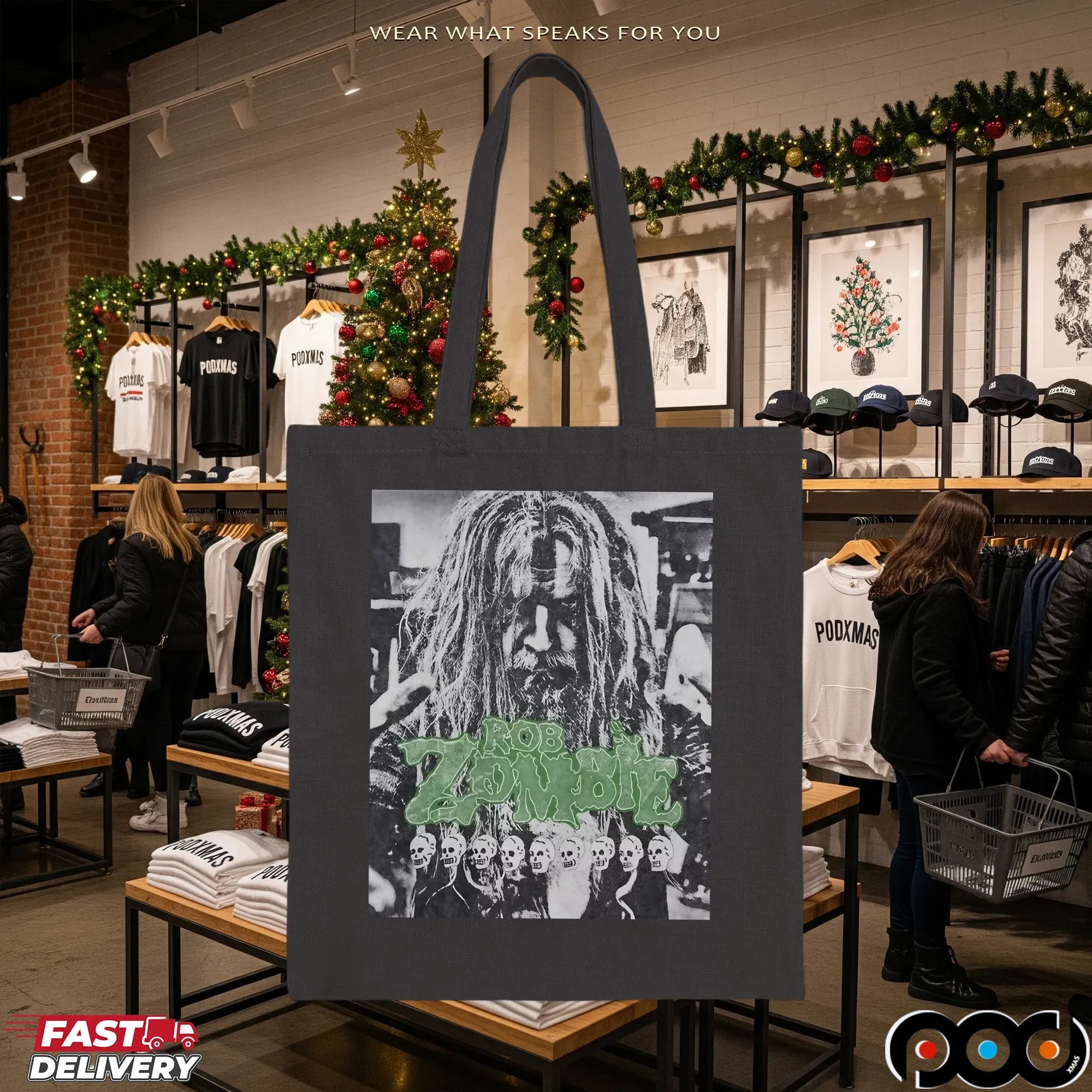 Rob Zombie Portrait T Shirt