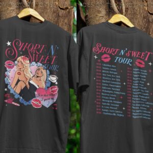 Sabrina Carpenter Short N' Sweet Tour Is It That Sweet T Shirt