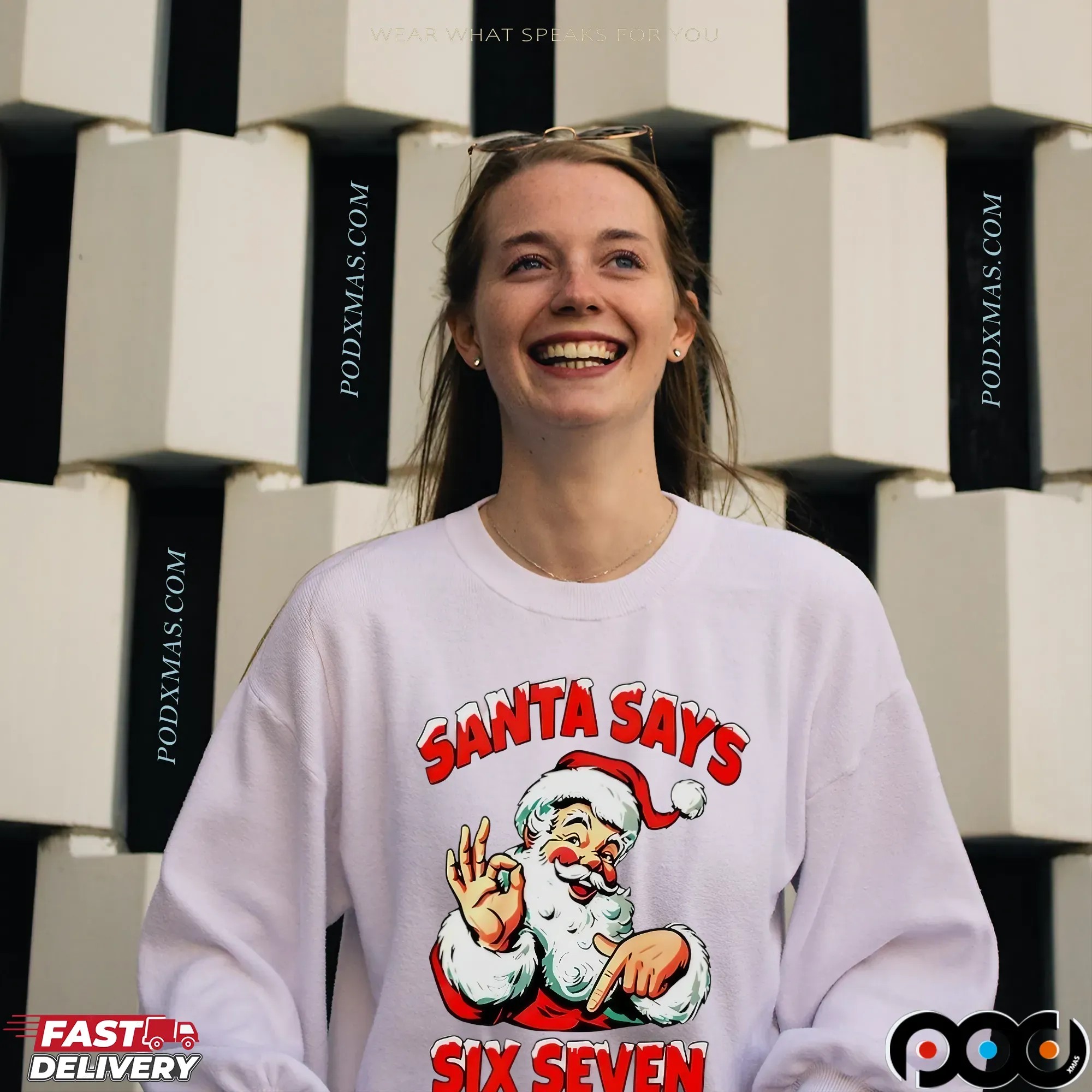 Santa Says Six Seven 67 2025 Christmas T Shirt