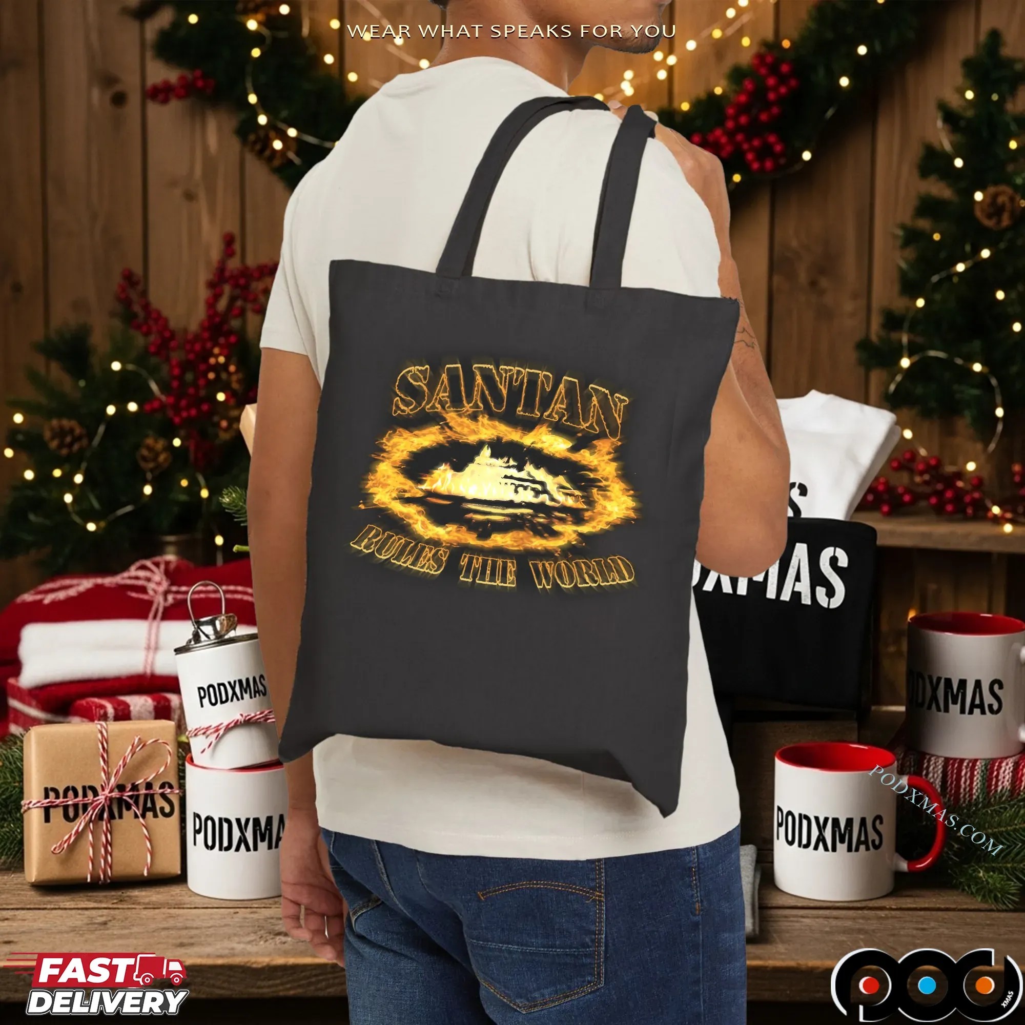 Santan Dave Alcatraz Corteiz Rules The World T Shirt