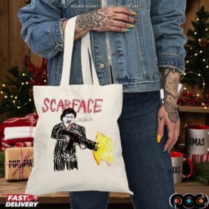 Scarface Tony Montana Say Hello To My Little Friend T Shirt