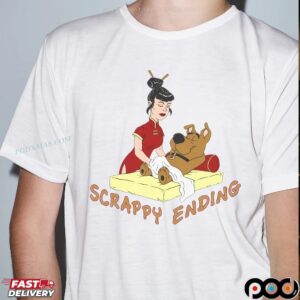 Scooby-Doo Scrappy Ending Massage Meme T Shirt