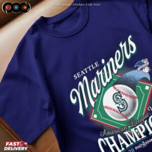 Seattle Mariners American League West Division Champions 2025 T Shirt