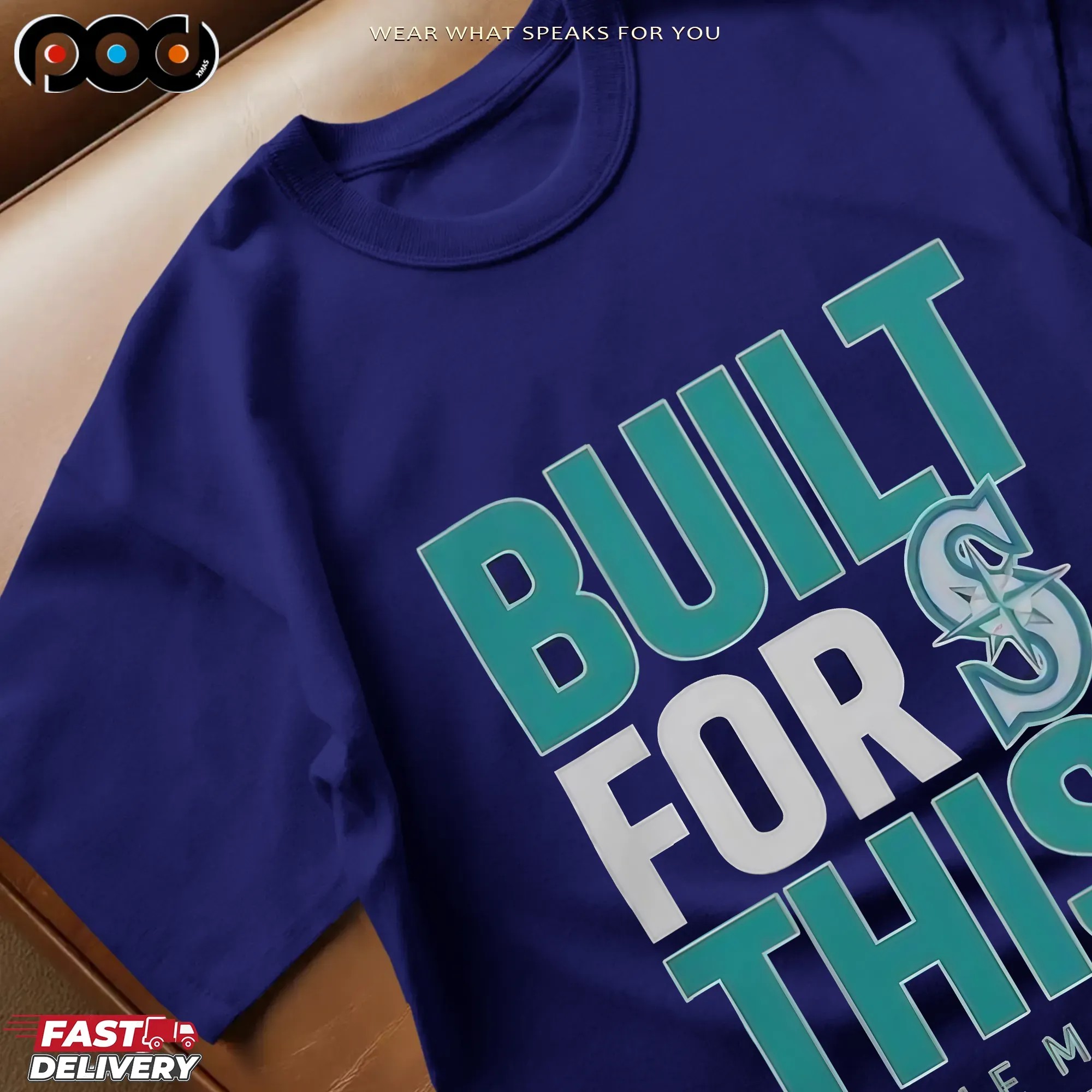 Seattle Mariners Built For This MLB Postseason 2025 T Shirt