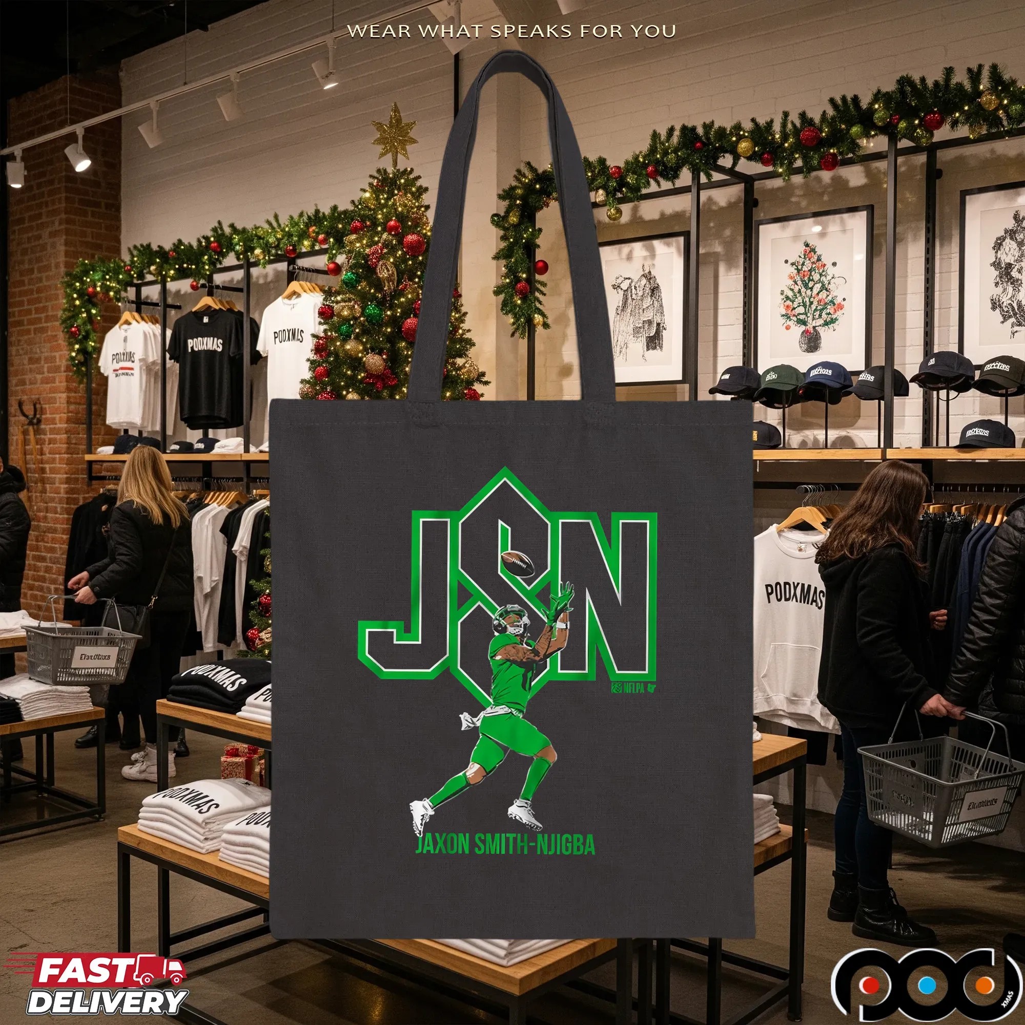 Seattle Seahawks Jaxon Smith-Njigba JSN Graphic T Shirt