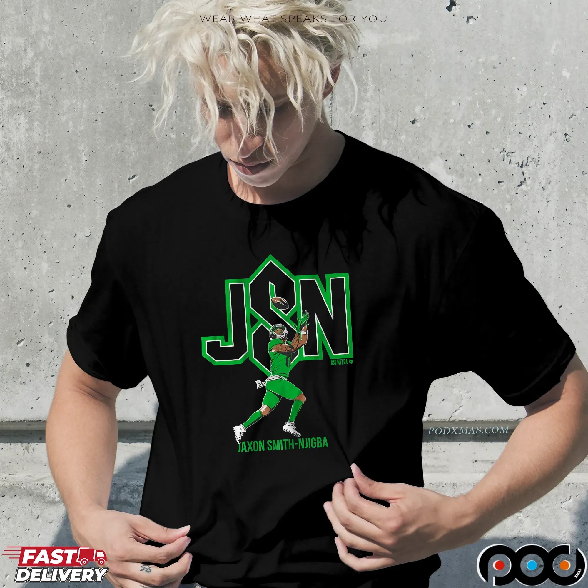 Seattle Seahawks Jaxon Smith-Njigba JSN Graphic T Shirt