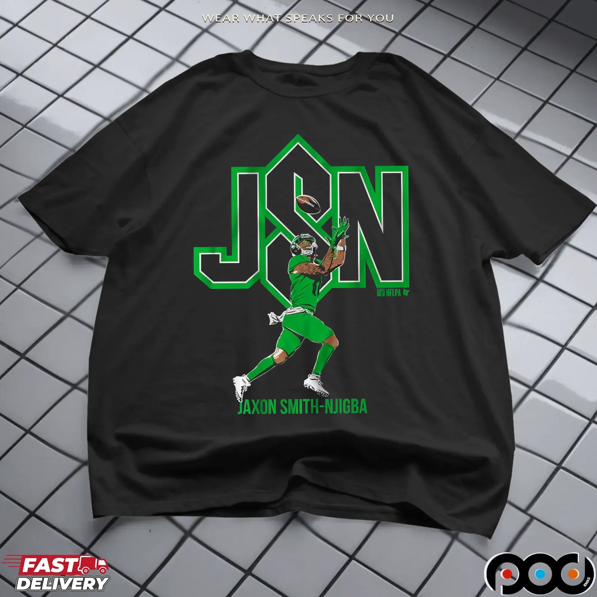 Seattle Seahawks Jaxon Smith-Njigba JSN Graphic T Shirt