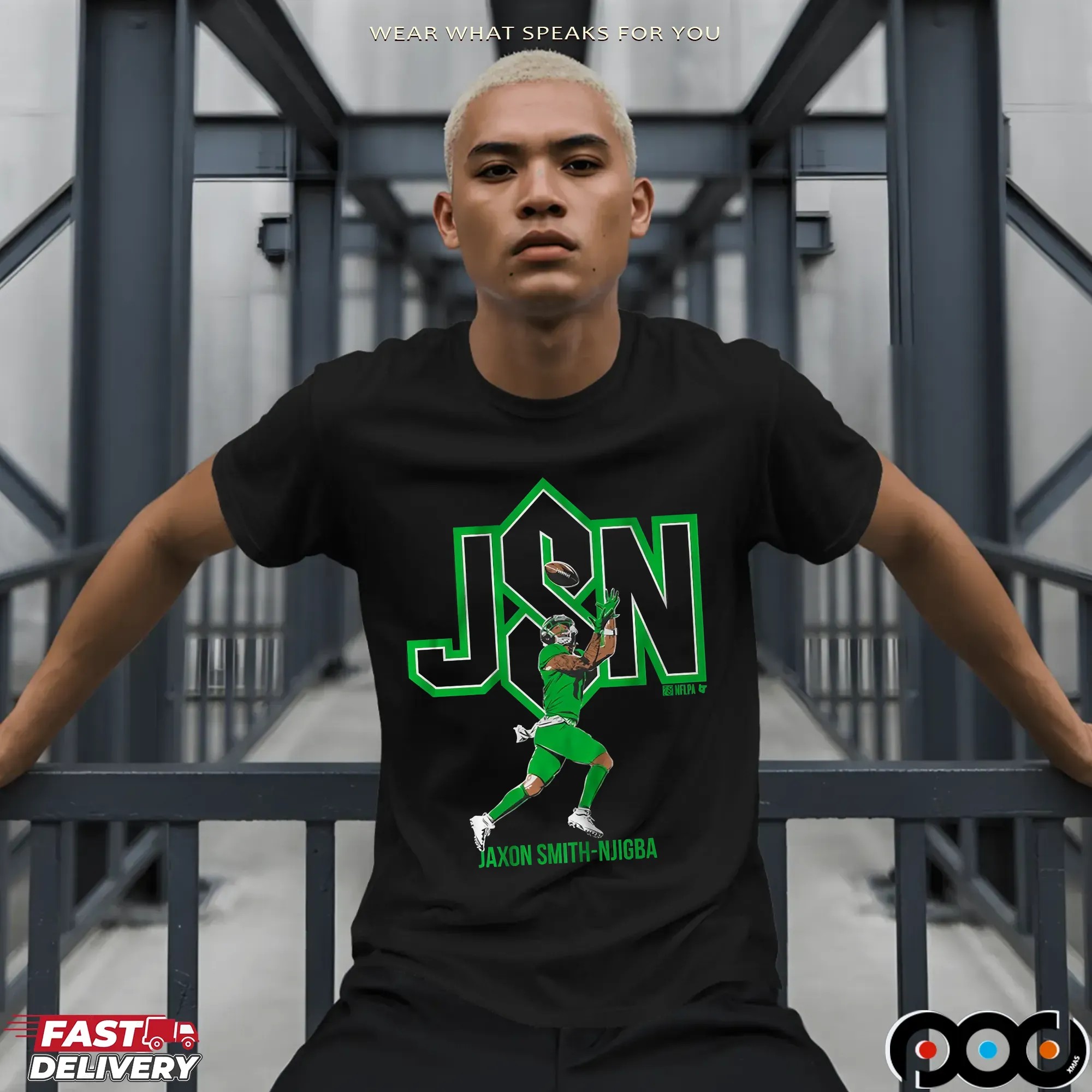 Seattle Seahawks Jaxon Smith-Njigba JSN Graphic T Shirt