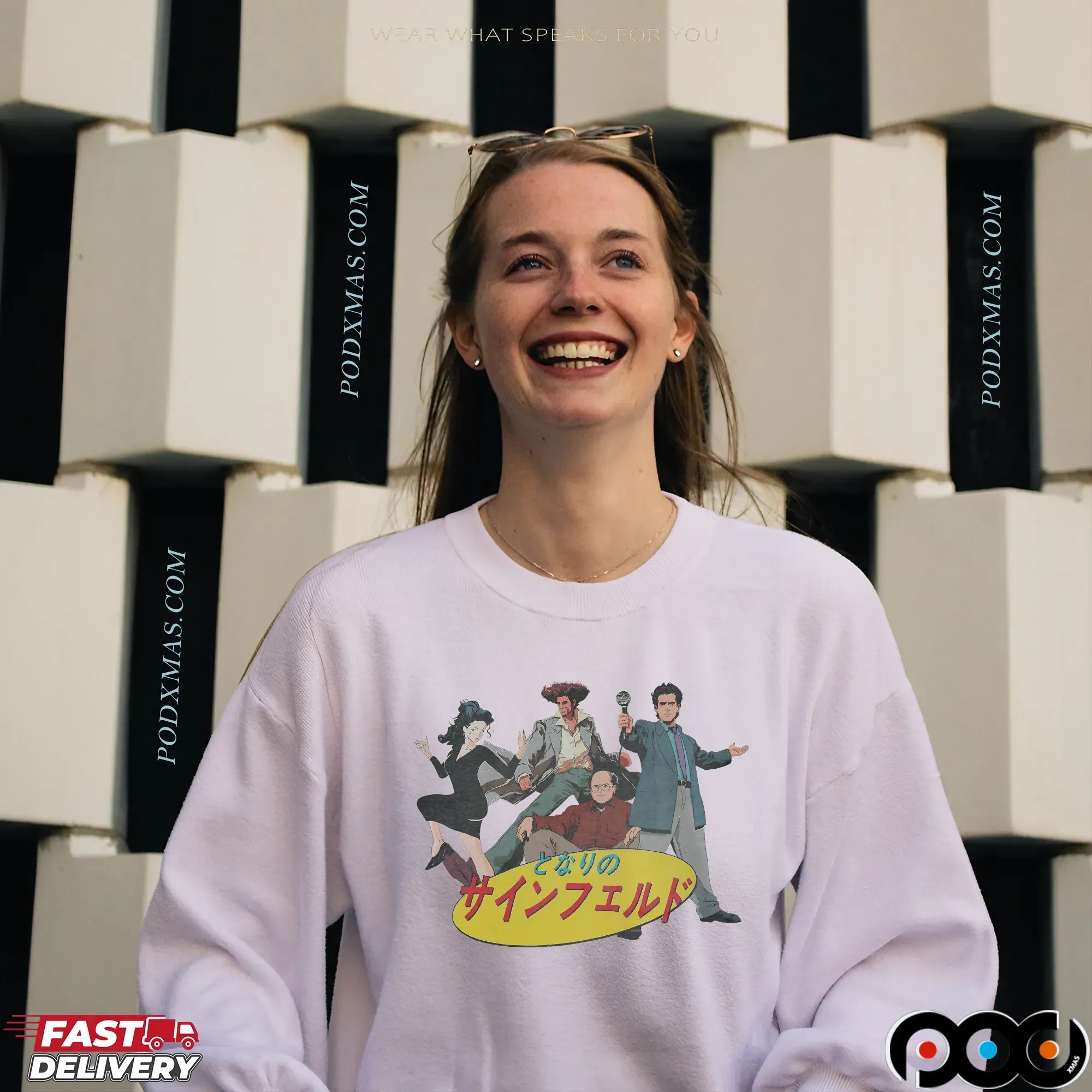 Seinfeld Anime Japanese T Shirt