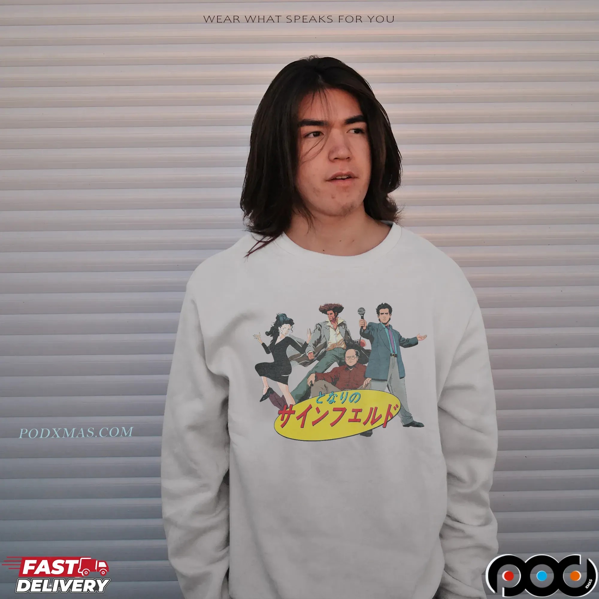 Seinfeld Anime Japanese T Shirt