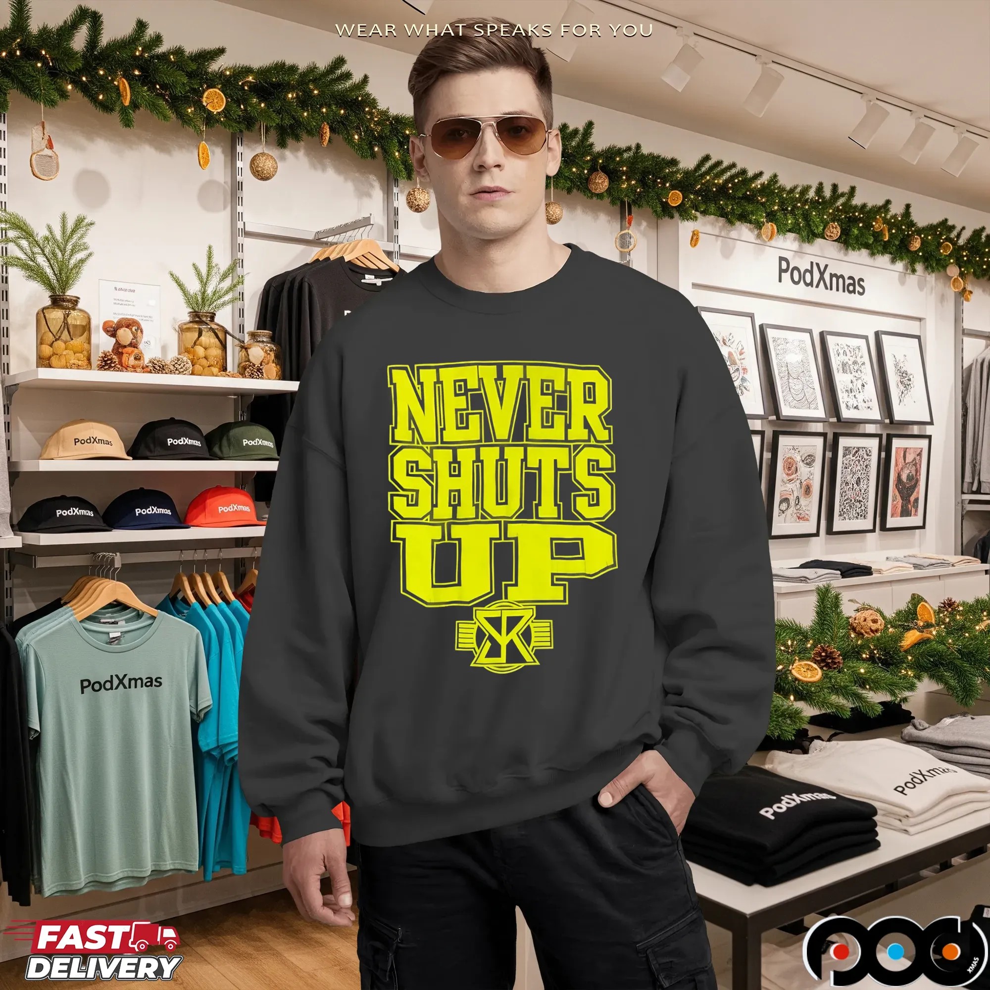 Seth Rollins Never Shuts Up T Shirt