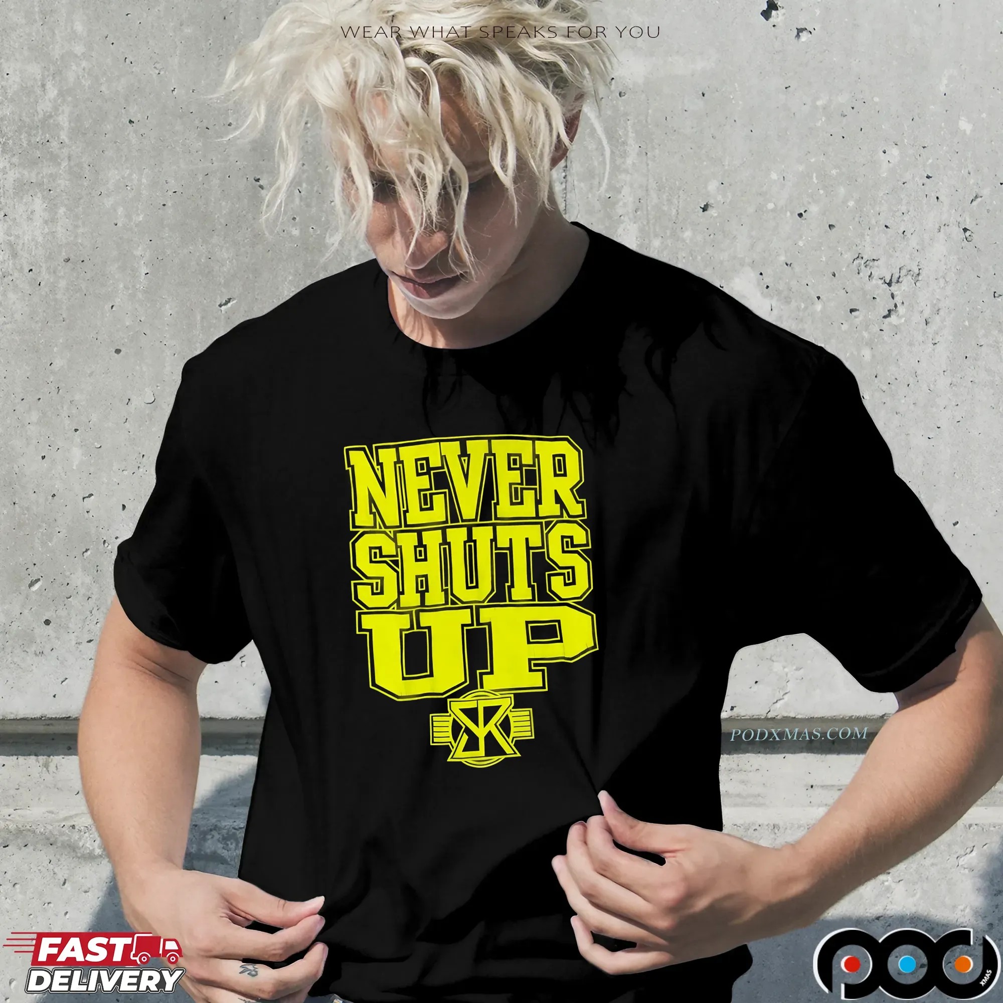 Seth Rollins Never Shuts Up T Shirt