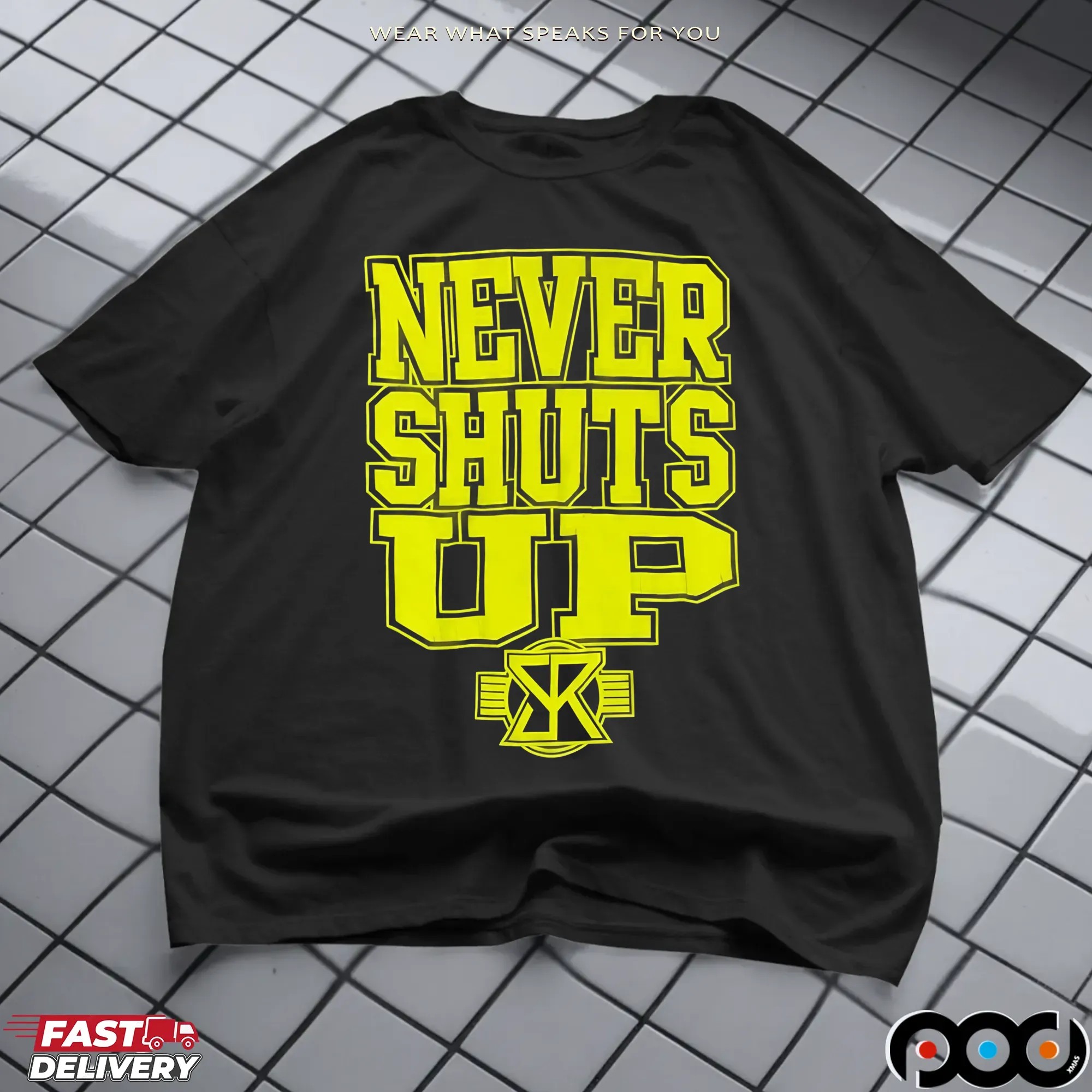 Seth Rollins Never Shuts Up T Shirt