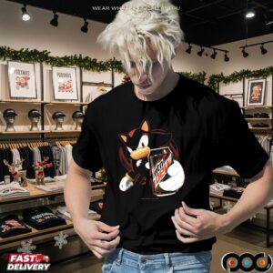 Shadow The Hedgehog Mtn Dew Energy Its Dew Or Die Sonic Mashup T Shirt