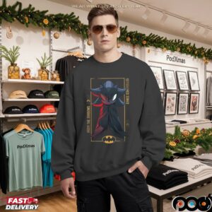 Shadow The Hedgehog and Batman From The Shadows Chaos Controller Mashup T Shirt