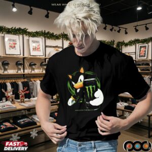 Shadow the Hedgehog x Monster Energy Unleash the Beast Parody T Shirt