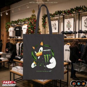 Shadow the Hedgehog x Monster Energy Unleash the Beast Parody T Shirt