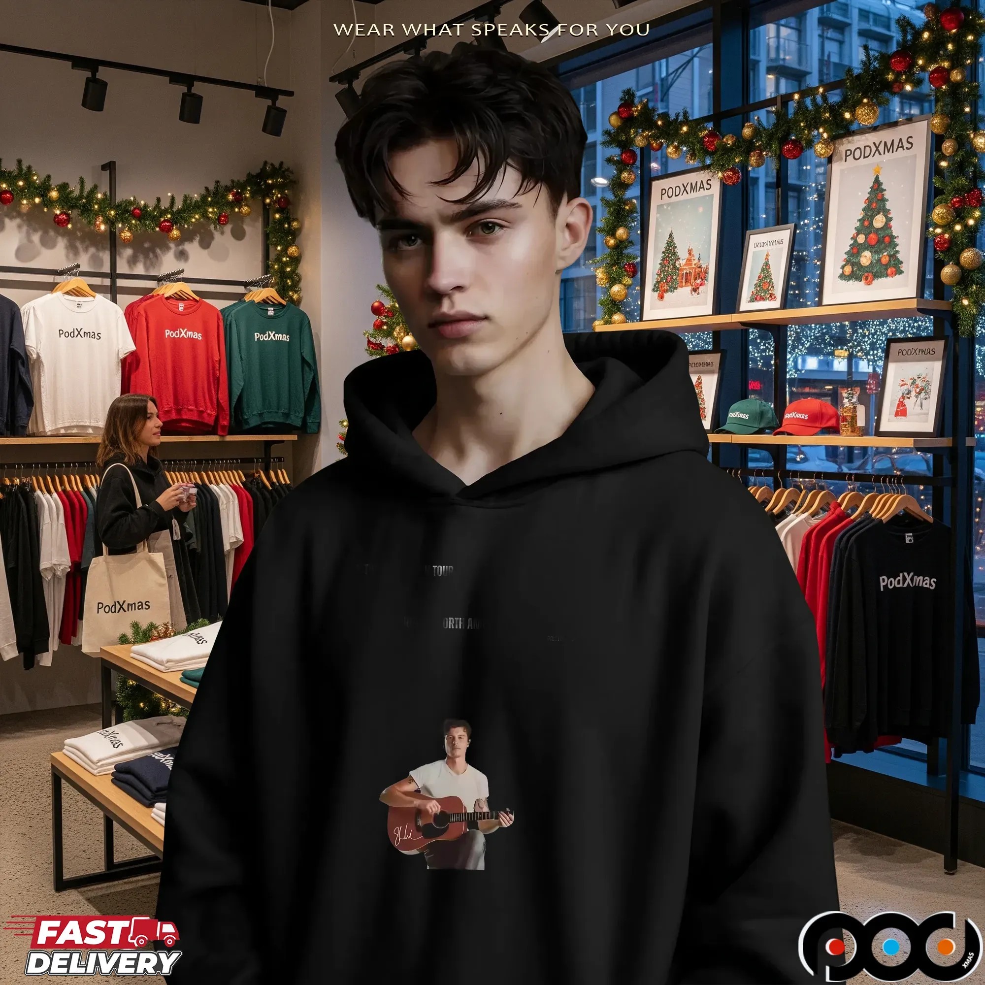 Shawn Mendes On the Road Again Tour 2025 T Shirt_2