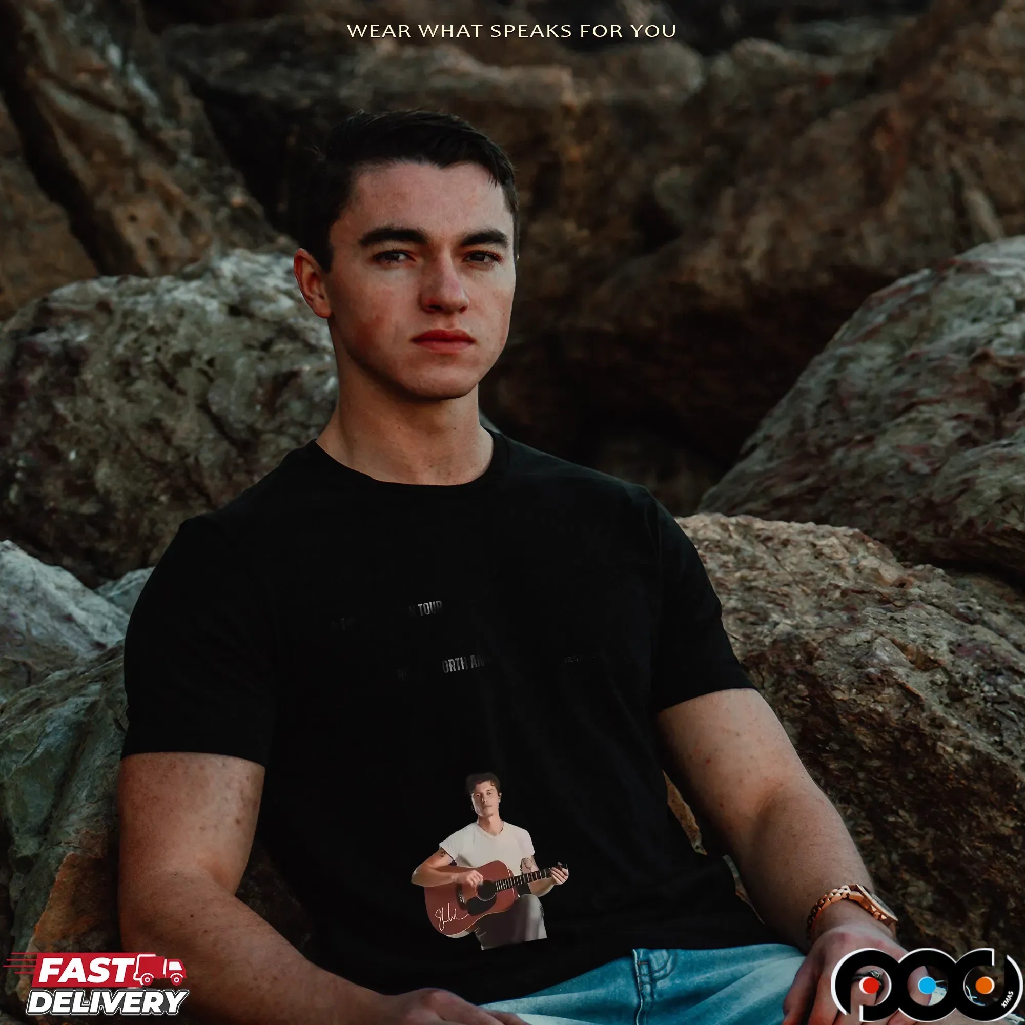 Shawn Mendes On the Road Again Tour 2025 T Shirt_2