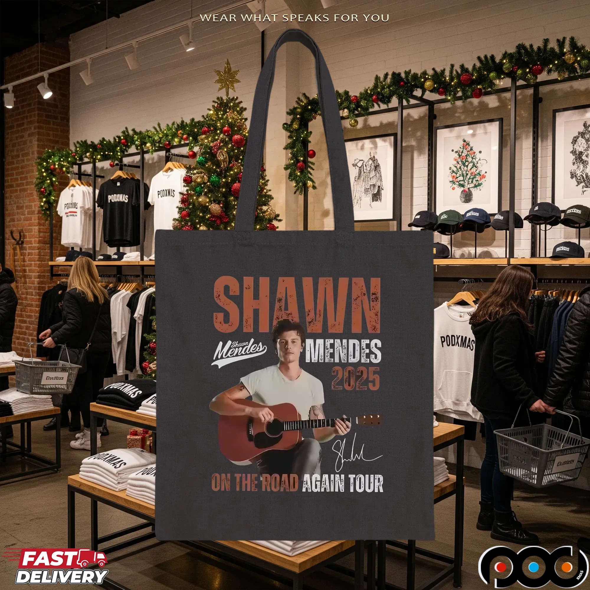 Shawn Mendes On the Road Again Tour 2025 T Shirt