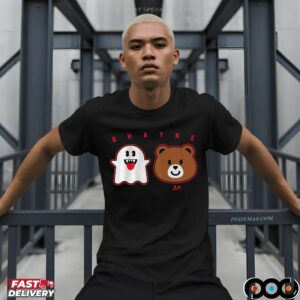 Shayne Gostisbehere Ghost Bear Carolina Hurricanes Hockey Halloween Spooky Season T Shirt