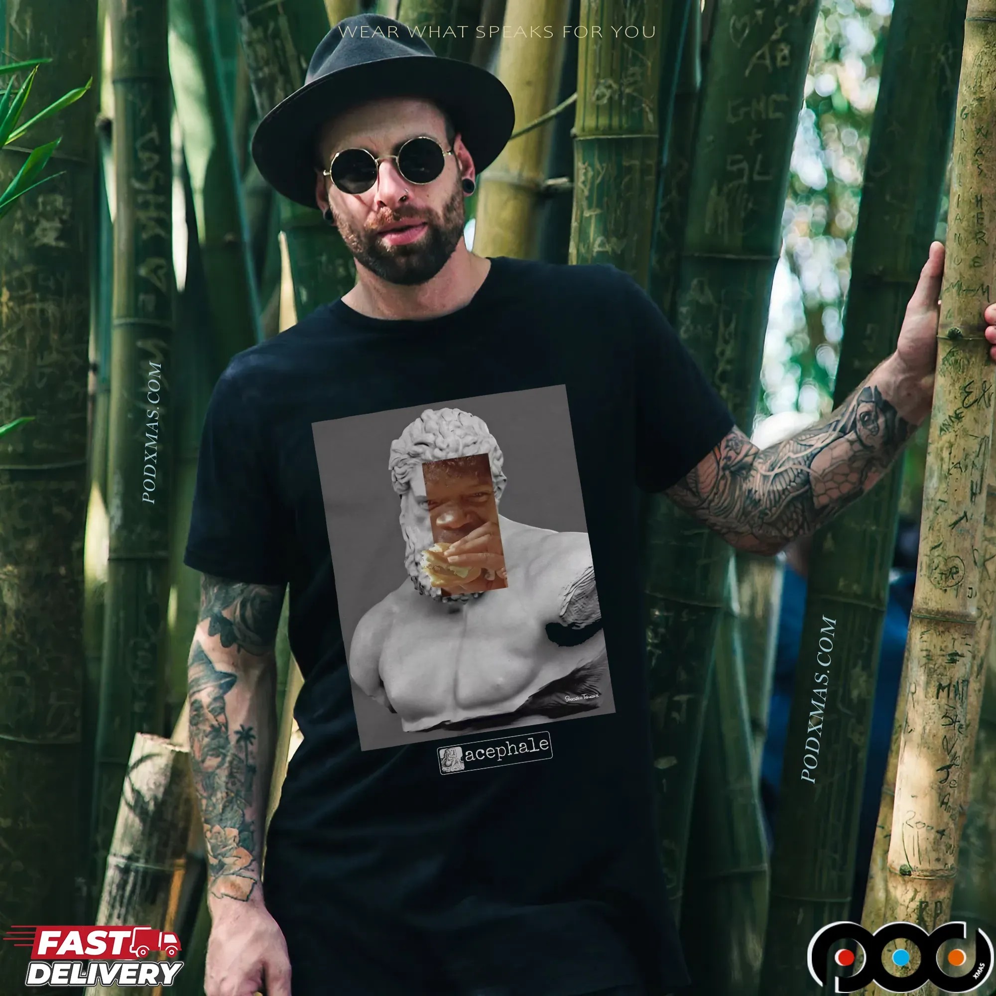 Shusaku Takaoka Greek Statue Burger T Shirt
