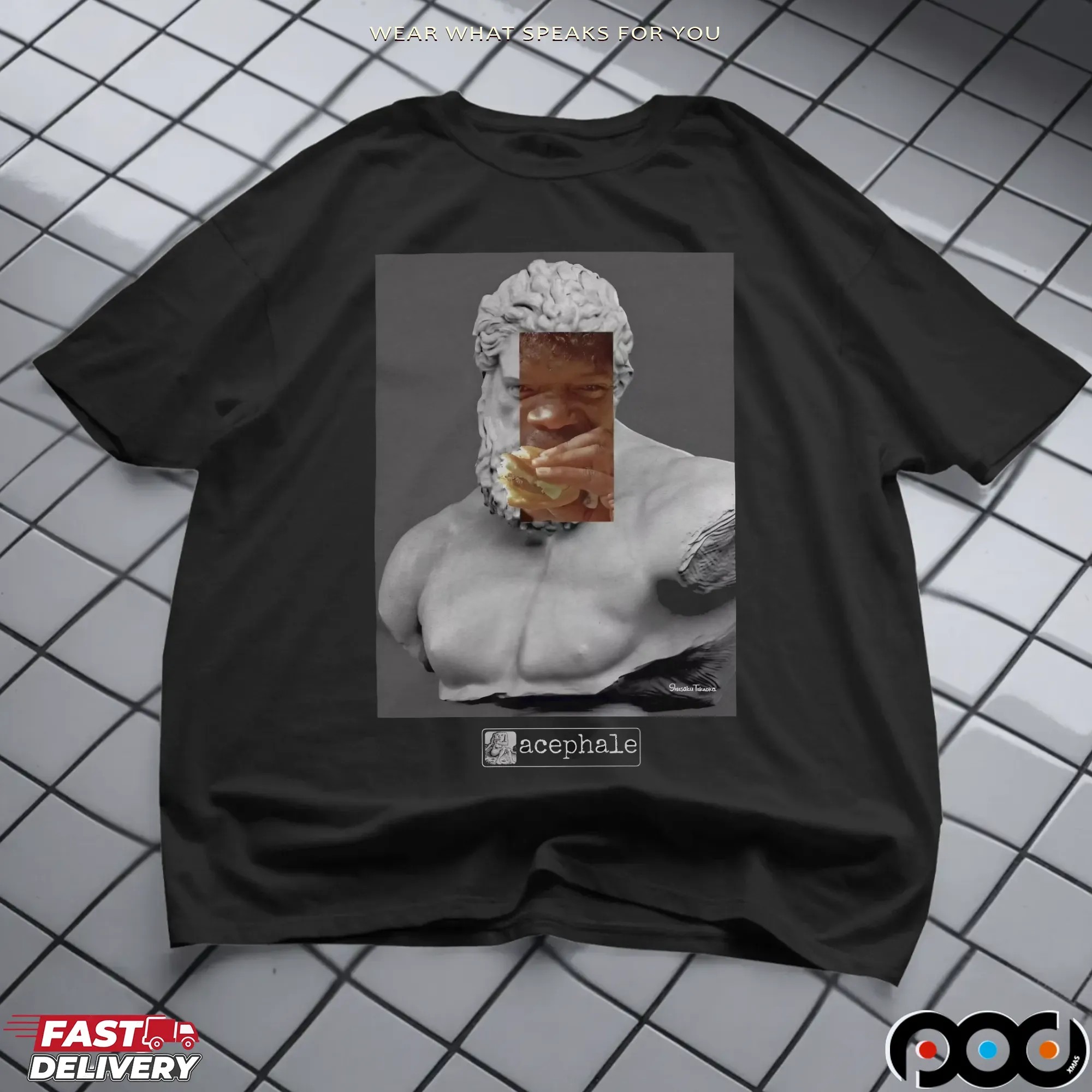 Shusaku Takaoka Greek Statue Burger T Shirt