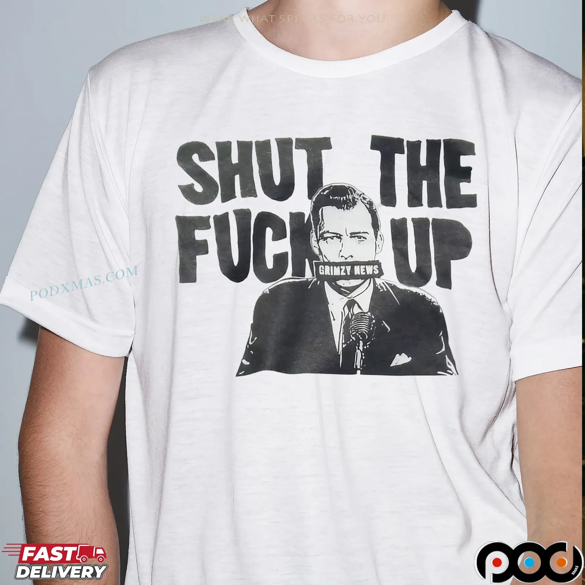 Shut The Fck Up Anti Grimzy News T Shirt