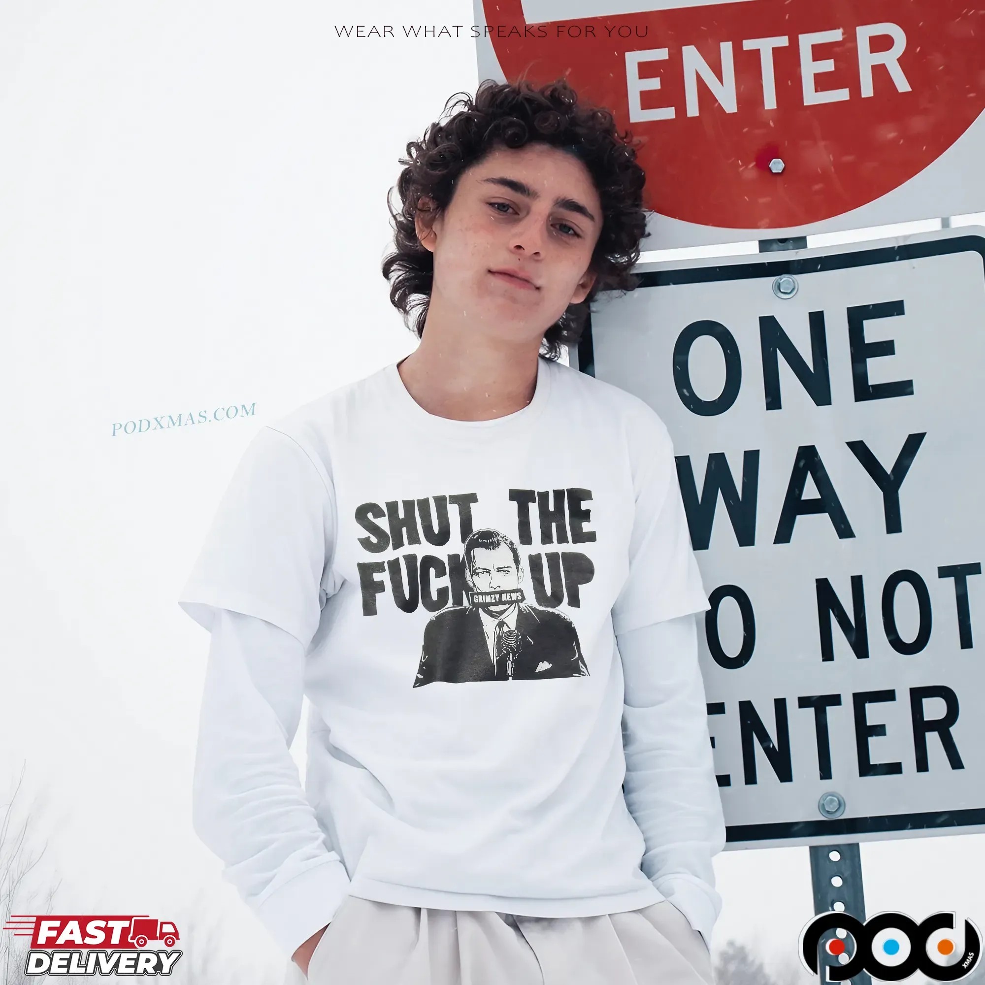 Shut The Fck Up Anti Grimzy News T Shirt