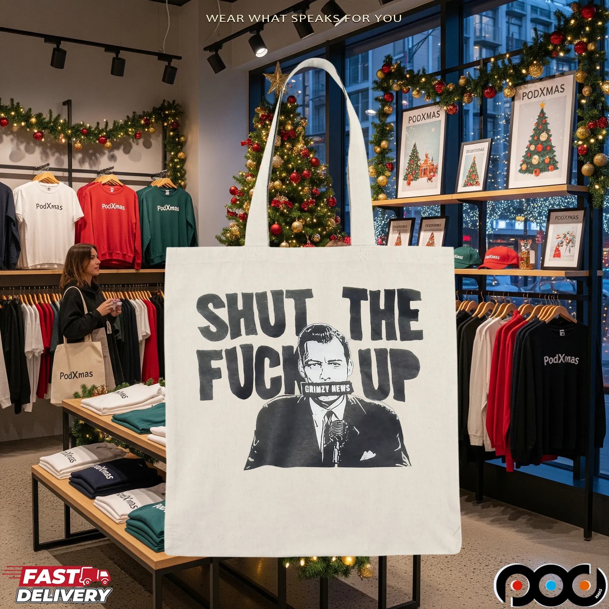 Shut The Fck Up Anti Grimzy News T Shirt