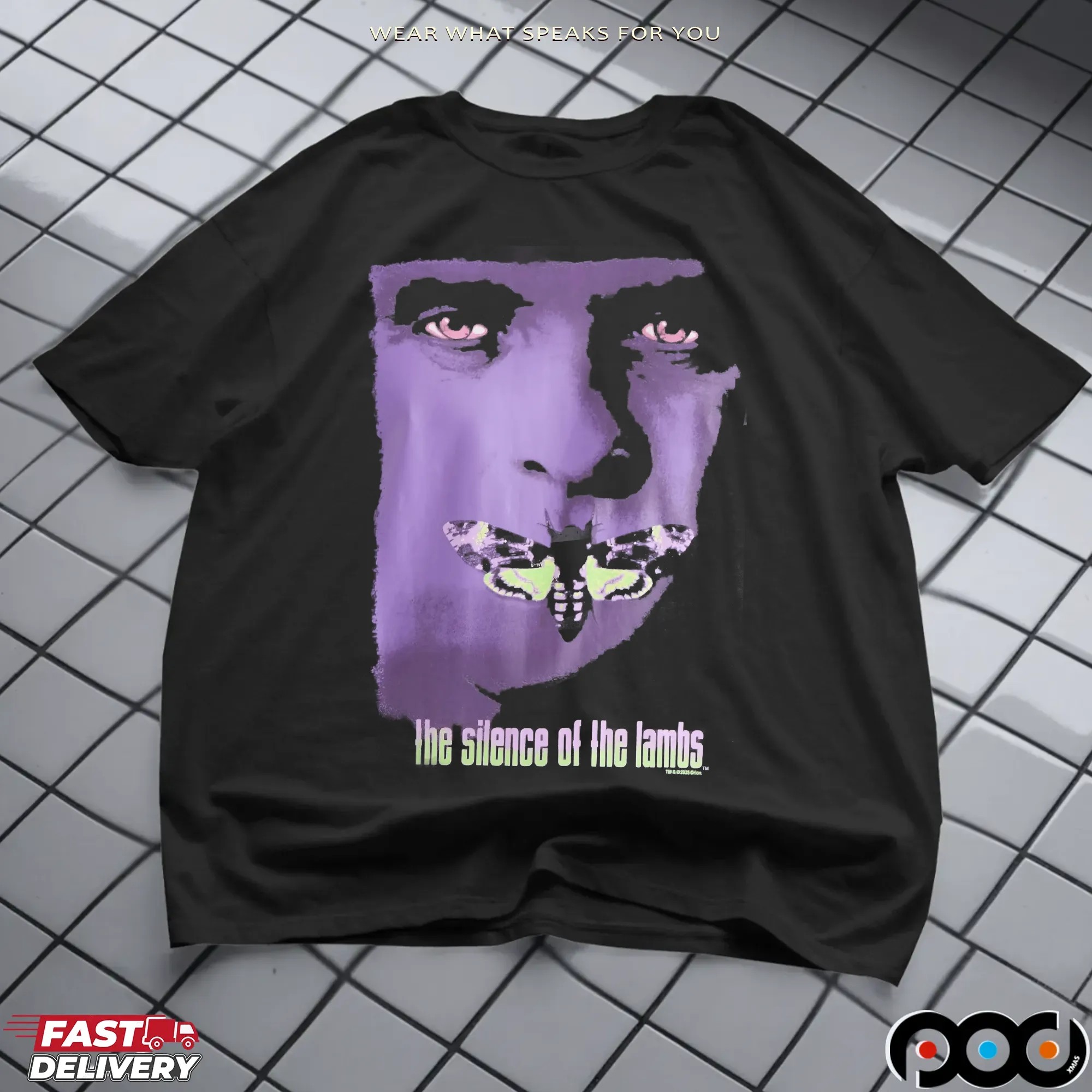 Silence of the Lambs Halloween Horror Movie T Shirt