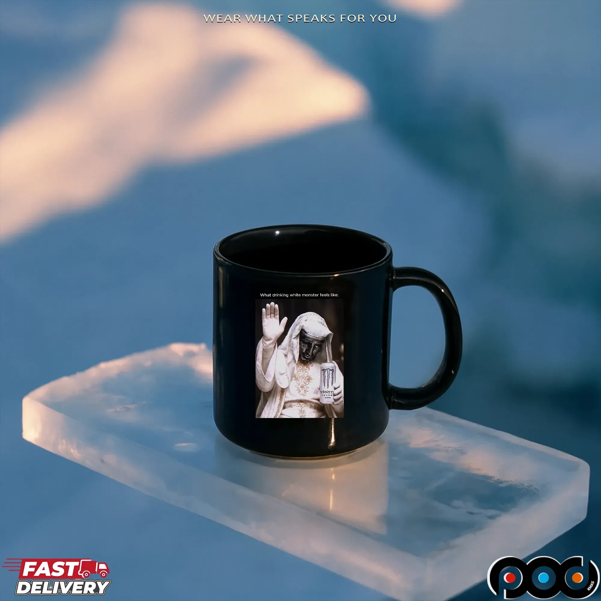 Silver Mask King Baldwin IV Leper King What Drinking White Monster Energy Feels Like Meme T Shirt